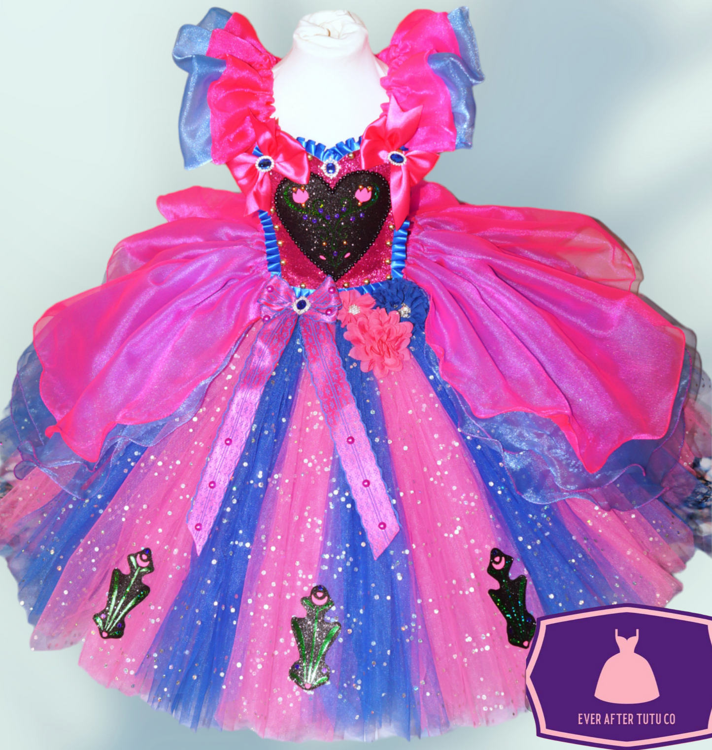 Disney Princess Anna Frozen Inspired Tutu Dress