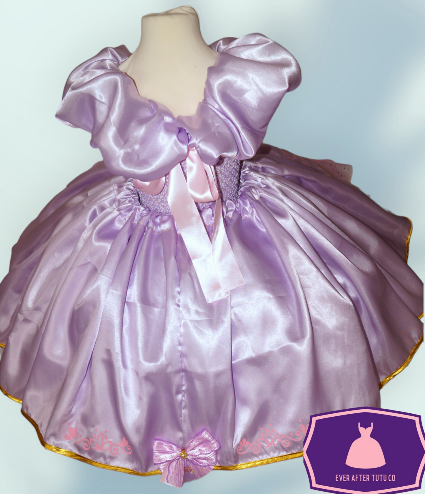 Disney Princess Rapunzel Tangled Inspired Tutu Dress