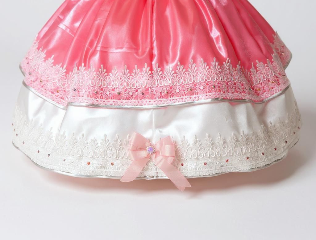 Deluxe Disney Princess Ariel The Little Mermaid Pink Ballgown Tutu Dress