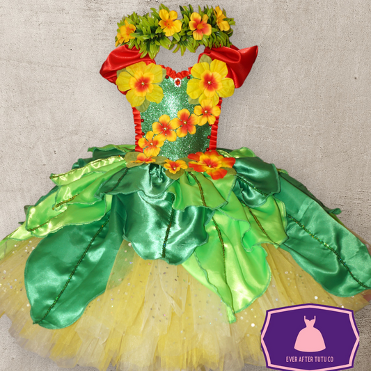 Hawaiian Island Inspired Tutu Dress