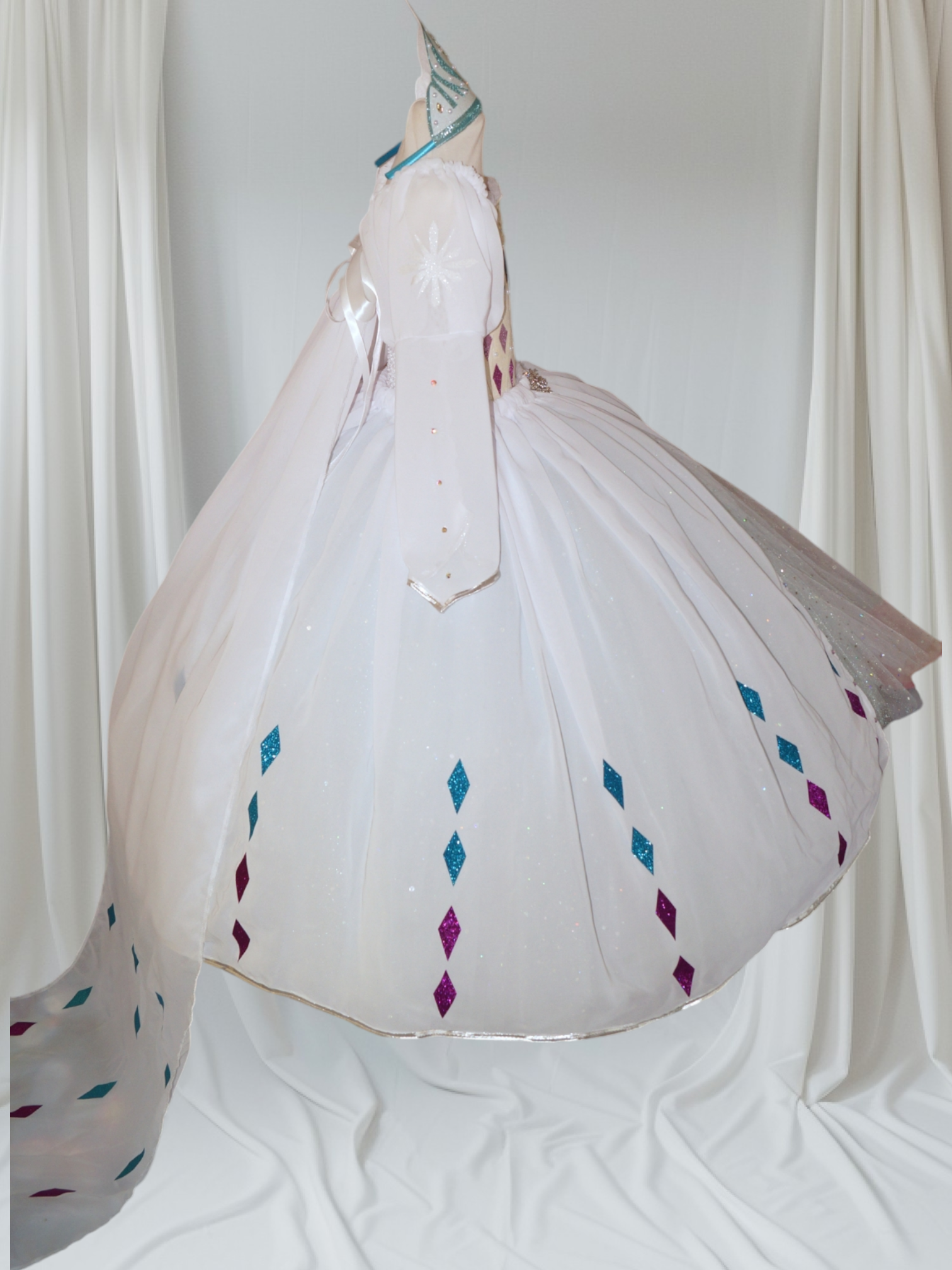 Disney Princess Queen Elsa White Frozen 2 Inspired Tutu Dress – EverAfterTutuCo Disney Princess Queen Elsa White Frozen 2 Inspired Tutu Dress – EverAfterTutuCo