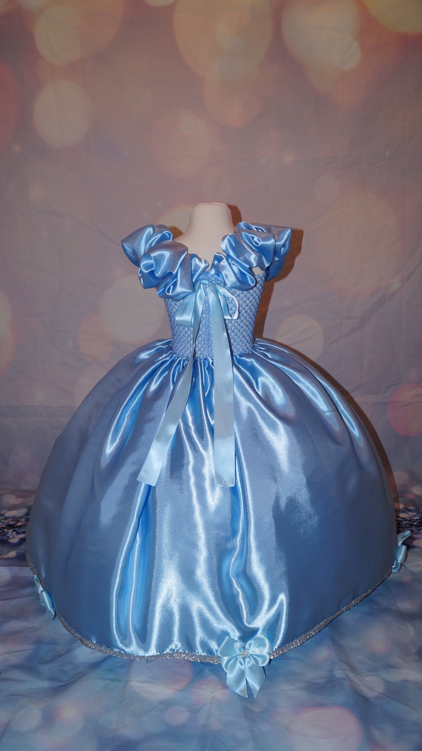 Disney Princess Blue and Silver Cinderella Tutu Dress