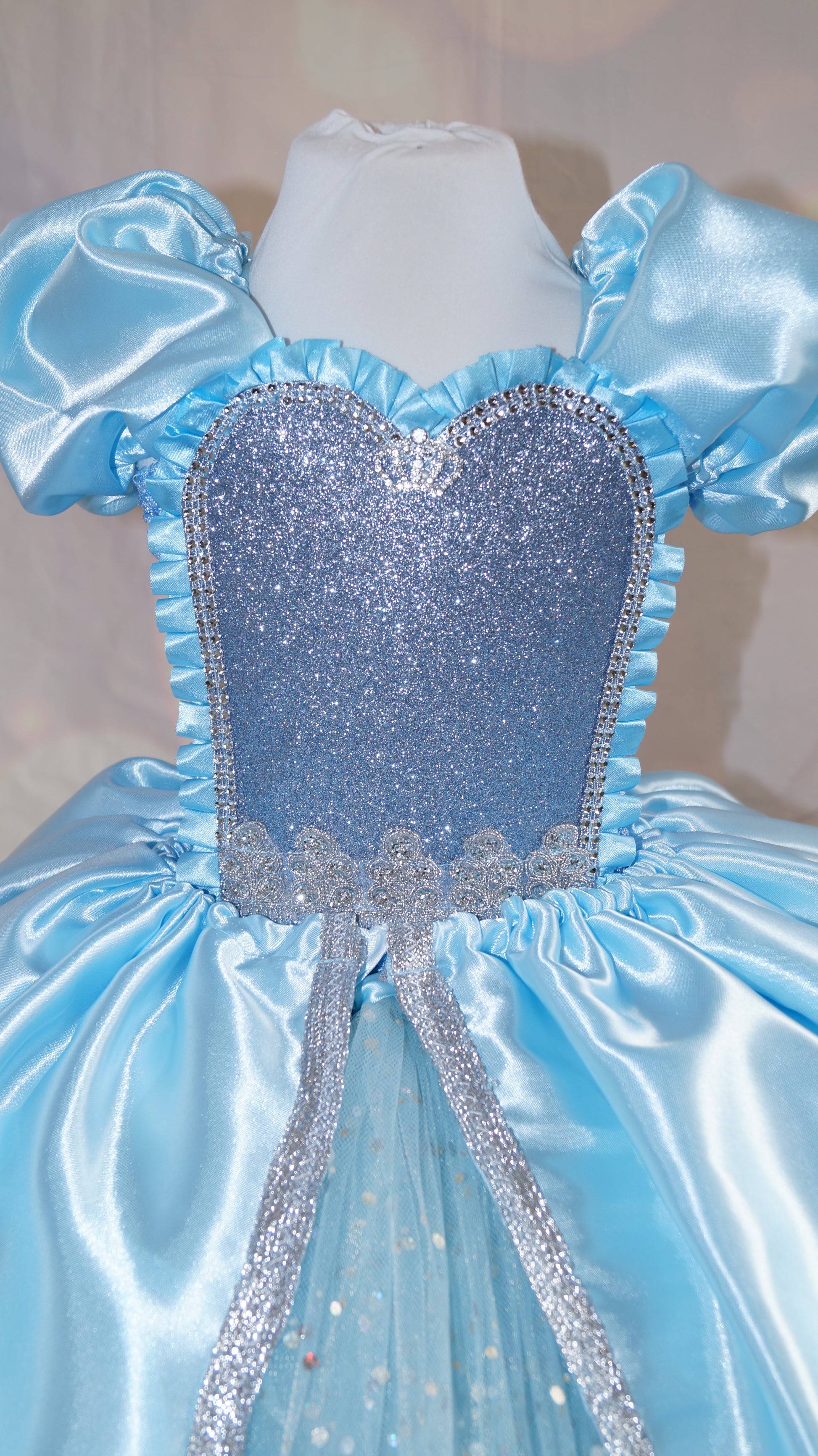 disney princesses cinderella tutu dress Disney Princess Cinderella Glitter Birthday Tutu Outfit Costume