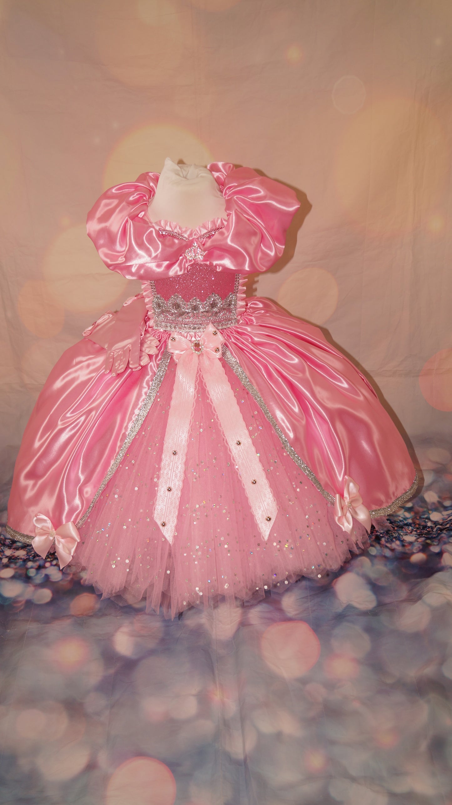 Disney Princess Pink and Silver Cinderella Tutu Dress