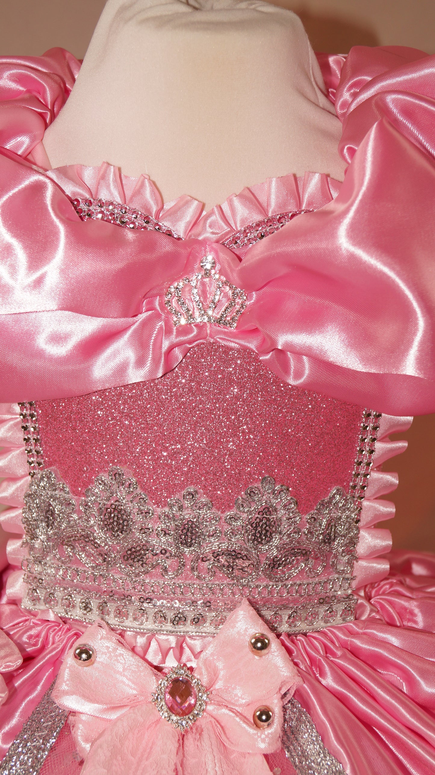 Disney Princess Pink and Silver Cinderella Tutu Dress