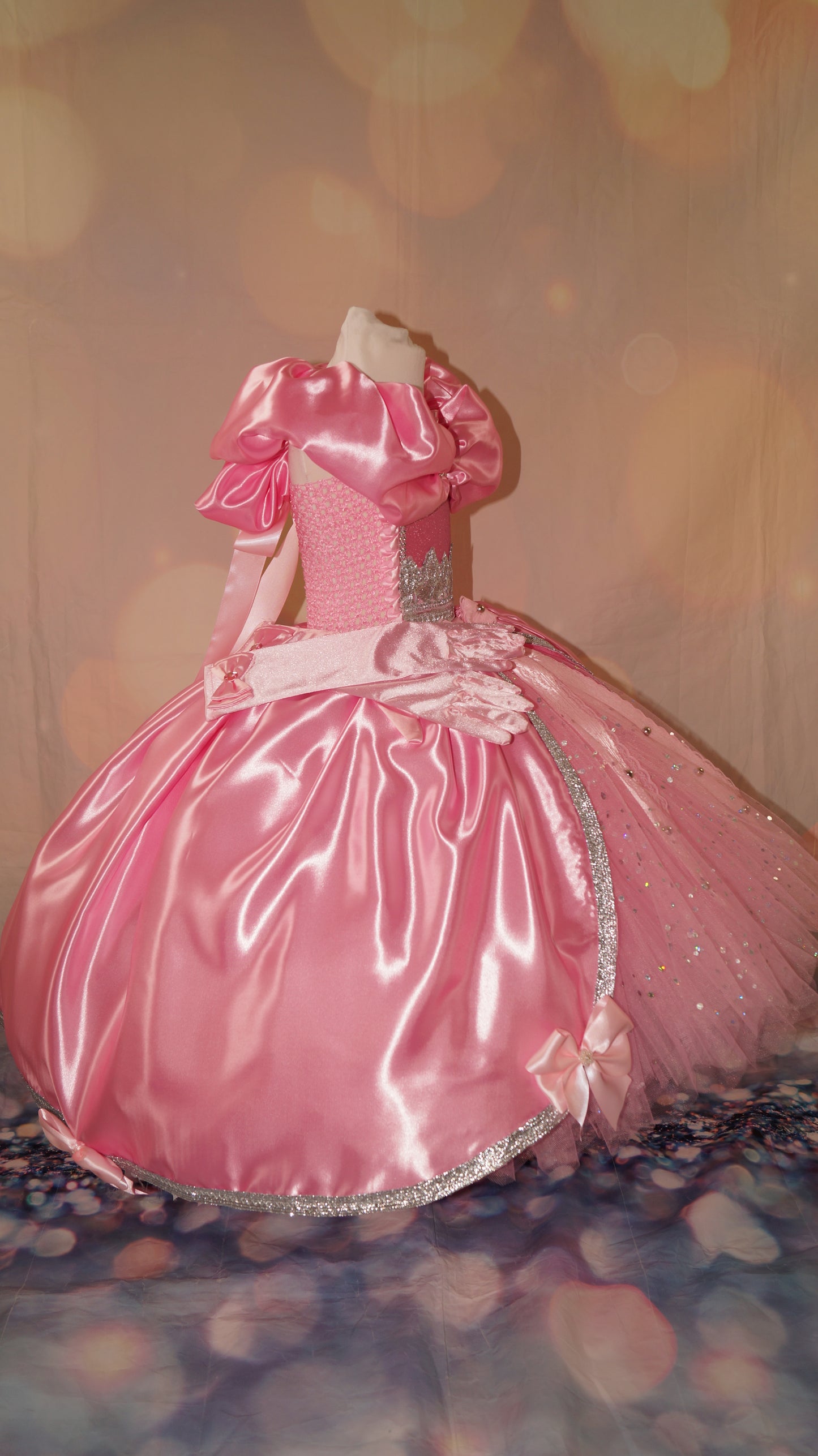 Disney Princess Pink and Silver Cinderella Tutu Dress