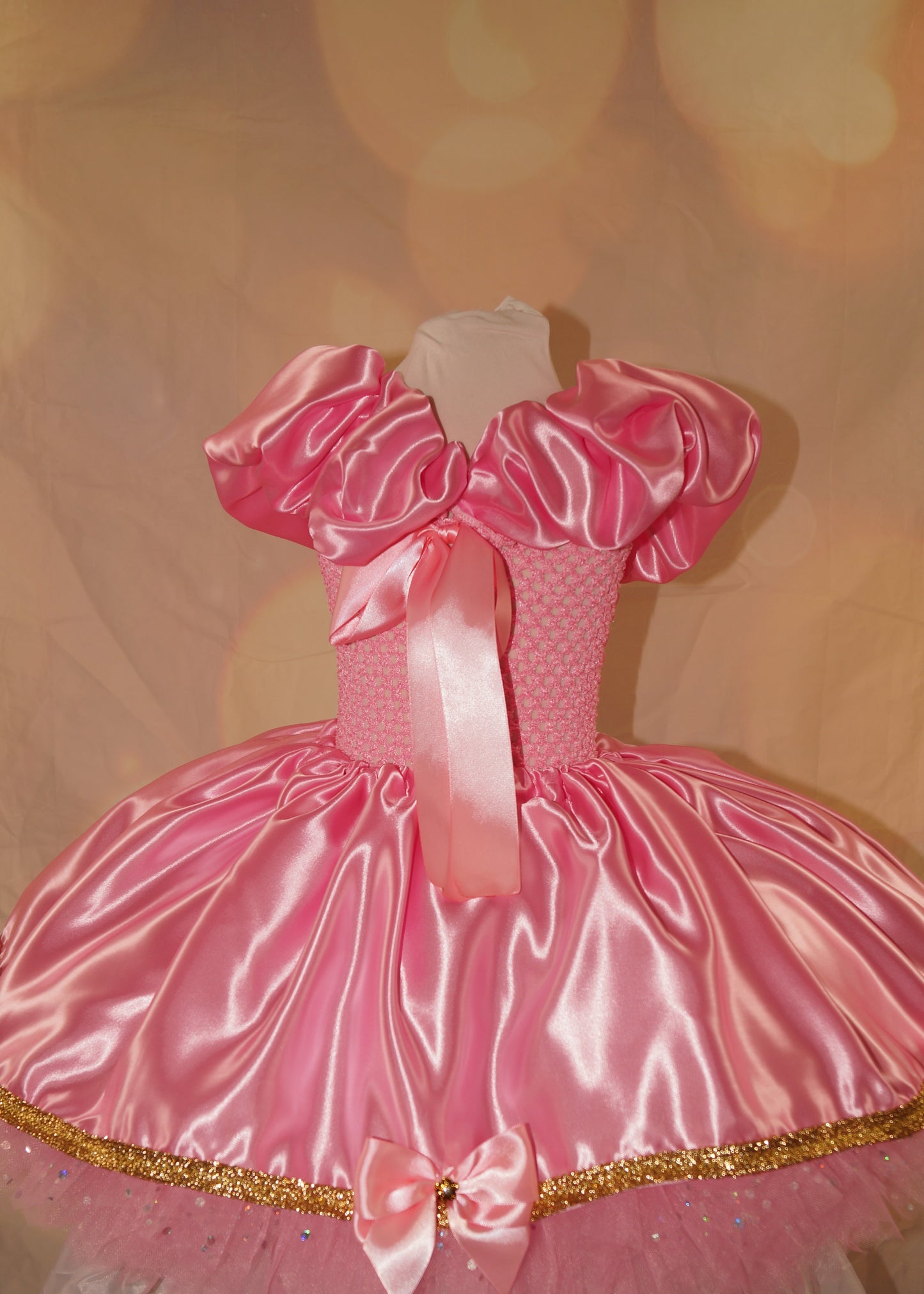 Disney Princess Pink and Gold Cinderella Tutu Dress