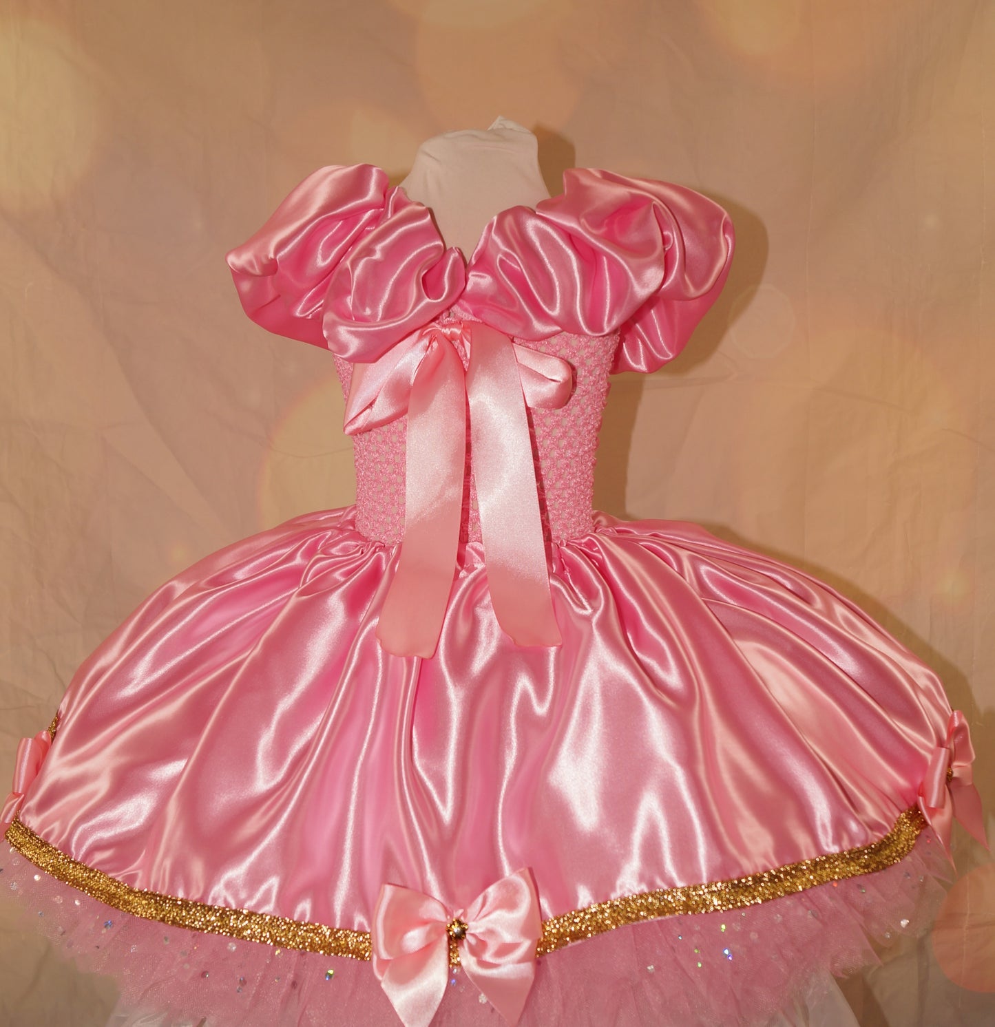 Disney Princess Pink and Gold Cinderella Tutu Dress