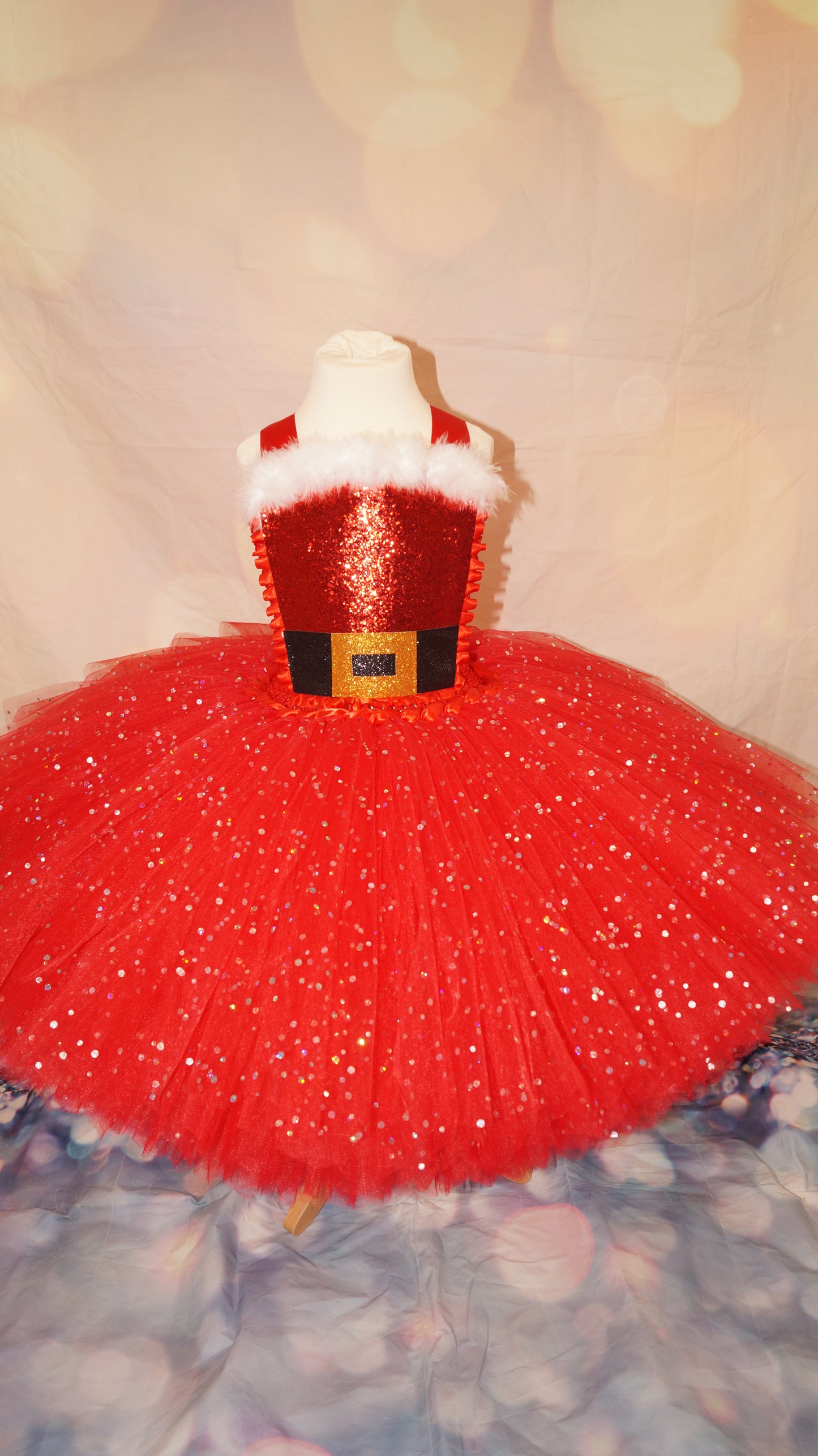 Christmas Santa Tutu Dress